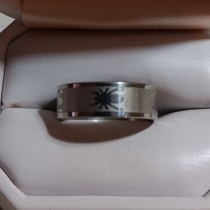 Men's Spider Ring Stainless Steel